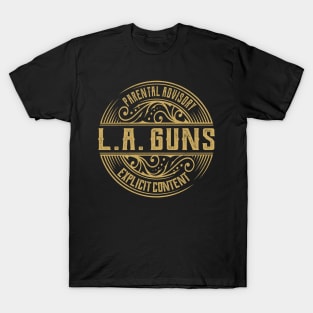 L.A. Guns Vintage Ornament T-Shirt